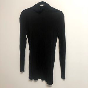 Cable & Gauge Black Turtleneck (S)